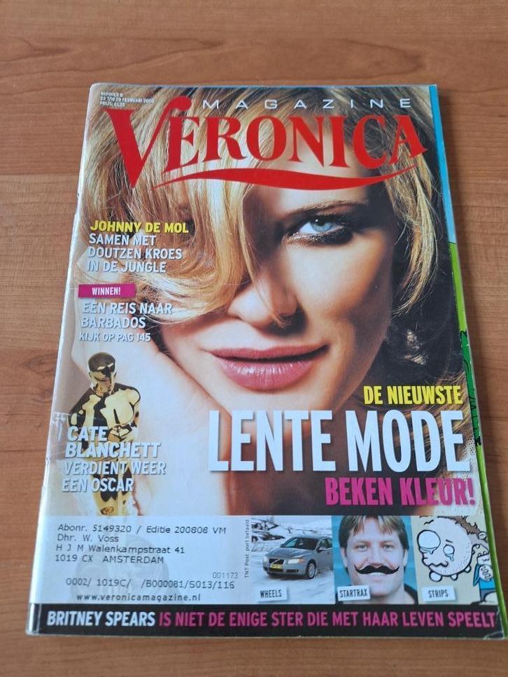 Veronica Cate Blanchett Deep Throat Nirvana Smurfen, Boeken, Tijdschriften en Kranten, Gelezen, Muziek, Film of Tv, Verzenden