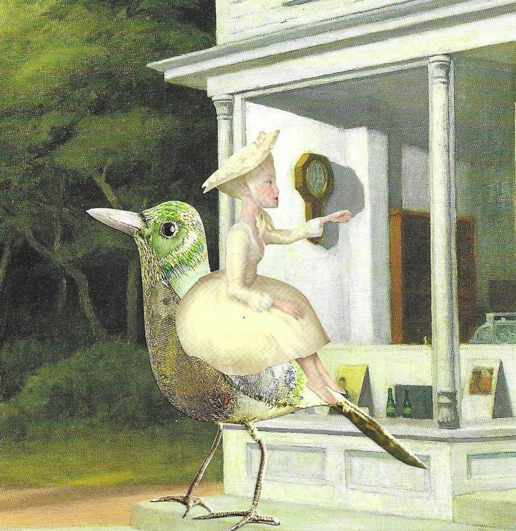 collagekaart 14, Hobby en Vrije tijd, Kaarten | Zelfgemaakt, Nieuw, Fantasie, Ophalen of Verzenden