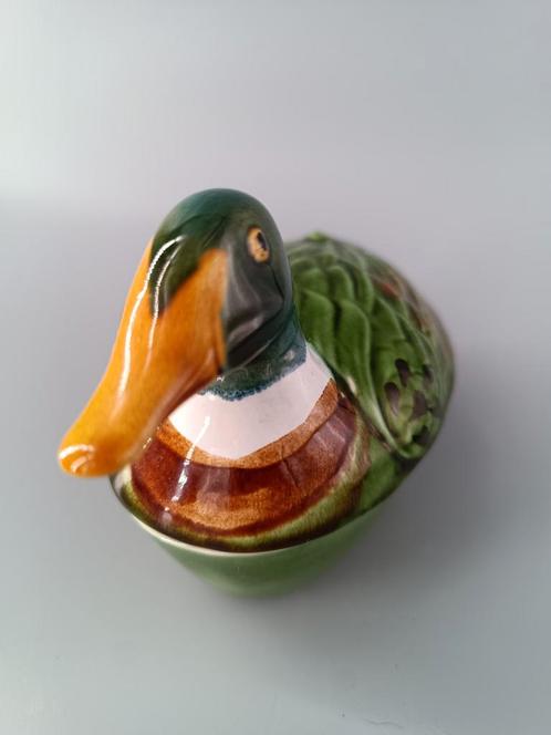 Michel Caugant paté vorm / terrine groene eend, Antiek en Kunst, Antiek | Keramiek en Aardewerk, Ophalen of Verzenden
