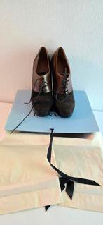 Lanvin Paris dames schoenen zgan 39½, Ophalen of Verzenden, Zo goed als nieuw, Bruin