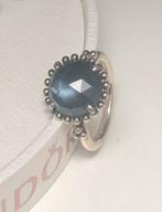 Pandora ring Midnight Star met 190910NBC ZGAN maat 50, Sieraden, Tassen en Uiterlijk, Ringen, Ophalen, Zo goed als nieuw, Blauw