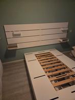 Ikea Nordli Hoofdbord, Ophalen, Wit, Tweepersoons, 140 cm