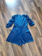 Blauwe jumpsuit van Zara , Maat S, Ophalen of Verzenden, Gedragen, Maat 38/40 (M), Blauw