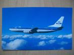 Ansichtkaart van KLM - Boeing 737 - 20 x 12 cm, Verzamelen, Ophalen of Verzenden, Nieuw, Kaart, Foto of Prent