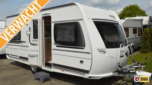 Fendt Bianco Activ 495 SFE Thule,Mover,Voortent,FD., Caravans en Kamperen, Caravans, Bedrijf, tot en met 4, 1250 - 1500 kg, Standaardzit