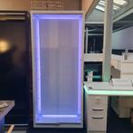 MOOI VITRINE KAST MET LED, Huis en Inrichting, Kasten | Vitrinekasten, Ophalen, 50 tot 100 cm, 25 tot 50 cm, Glas