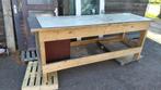 werkbank werktafel werkplaats tafel, Ophalen, Gebruikt, 170 cm of meer