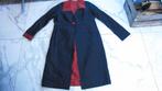 46 CHIFFON jas rood zwart, Kleding | Dames, Jurken, Maat 46/48 (XL) of groter, Nieuw, Ophalen of Verzenden, Boven de knie