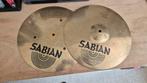 Sabian AA Flat hats 14inch, Ophalen of Verzenden, Zo goed als nieuw