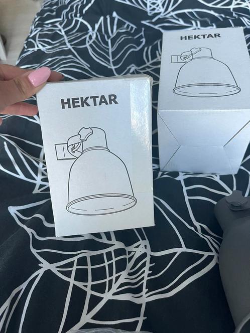2 stuk Hektar wandlamp /klemspot lamp ikea, Huis en Inrichting, Lampen | Wandlampen, Nieuw, Metaal, Ophalen of Verzenden