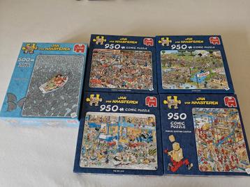 Jan van Haasteren Puzzels - Complete Set beschikbaar voor biedingen