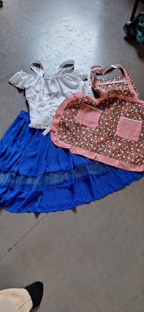 2 sets voor 12,50. Tiroler carnavalskleding XL, Kleding | Dames, Carnaval, Maat 46/48 (XL) of groter, Ophalen of Verzenden, Kleding