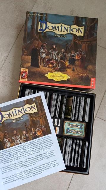 bordspel kaartspel Dominion Nocturne uitbreiding 999 games beschikbaar voor biedingen