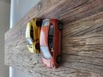 Renault Megane + Citroën C4 van Burago, Hobby en Vrije tijd, Modelauto's | 1:43, Ophalen of Verzenden, Zo goed als nieuw, Auto