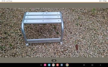 CARAVAN OPSTAPJE ALUMINIUM  beschikbaar voor biedingen