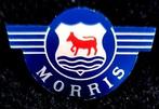 Morris auto logo pin- blik, Verzenden, Nieuw, Transport, Speldje of Pin