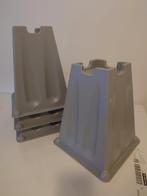 Bedverhogers - 6 stuks - 26 cm hoog, Ophalen, Overige materialen, Gebruikt, 90 cm