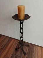 Vintage brutalist smeedijzeren kandelaren, Ophalen