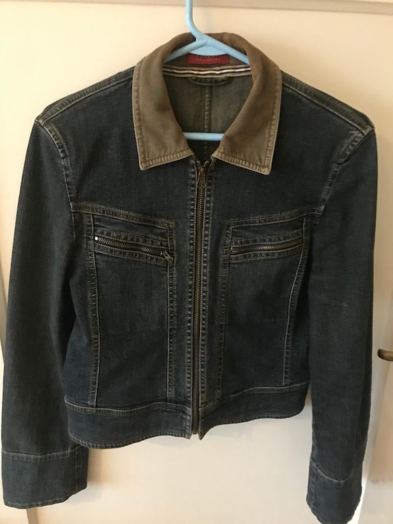 Jeans jasje / jack / spijkerjas maat S merk Taifun ZGAN, Ophalen of Verzenden, Zo goed als nieuw, Maat 38/40 (M), Blauw