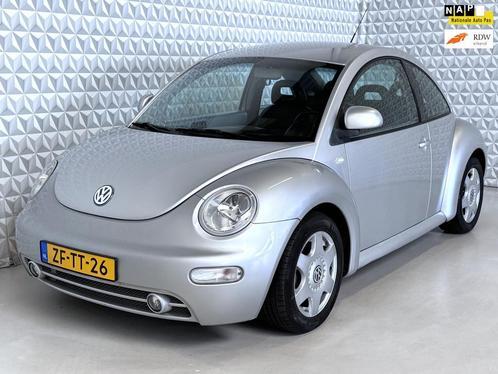 Volkswagen New Beetle 2.0 Airco Leder & 140.000km (1999), Auto's, Oldtimers, Te koop, ABS, Airbags, Airconditioning, Alarm, Centrale vergrendeling
