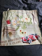 Vintage Shopper met Parijs Thema, Sieraden, Tassen en Uiterlijk, Tassen | Damestassen, Ophalen, Nieuw, Beige, Shopper