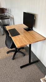 Nieuwe bureaus 120x60 massief  hout, Ophalen of Verzenden, Zo goed als nieuw