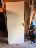 Deur 202x83 cm, Doe-het-zelf en Verbouw, Ophalen, 80 tot 100 cm, Binnendeur, Zo goed als nieuw