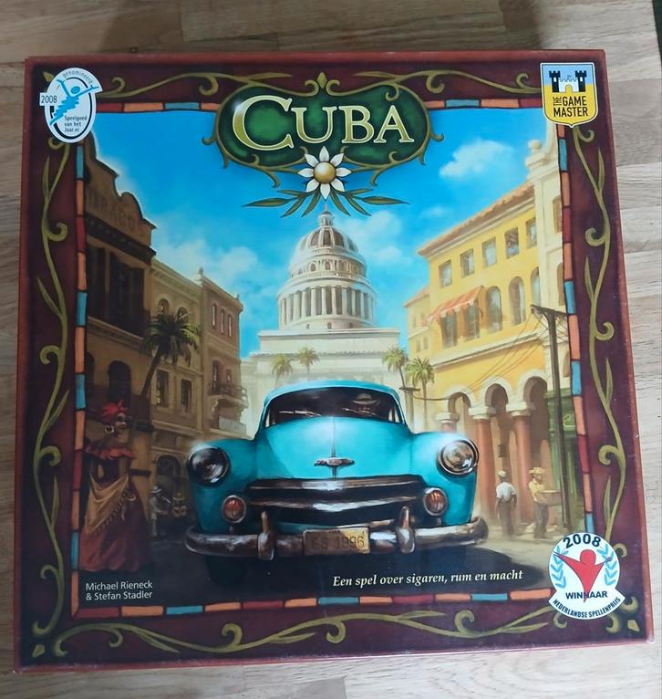 Cuba Bordspel - Strategisch Spel, Hobby en Vrije tijd, Gezelschapsspellen | Bordspellen, Zo goed als nieuw, Drie of vier spelers