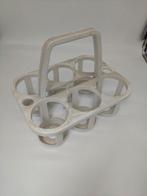 Vintage flessenrek wit, Ophalen of Verzenden, Zo goed als nieuw, Hout, Minder dan 50 cm