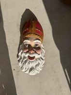 Sinterklaas decoratie. Polyester. Hoofd, Ophalen, Zo goed als nieuw
