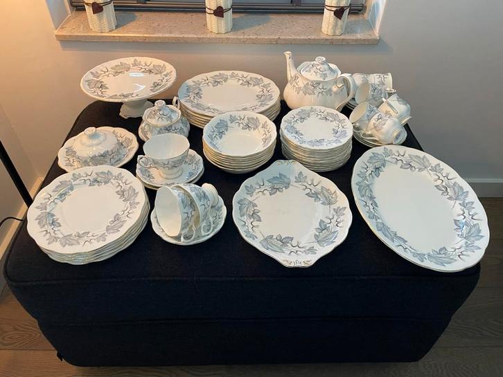 Royal Albert Silver Maple Servies collectie, Huis en Inrichting, Keuken | Servies, Zo goed als nieuw, Compleet servies, Overige stijlen