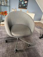 Grijze bureaustoel, Huis en Inrichting, Ophalen, Gebruikt, Grijs, Bureaustoel