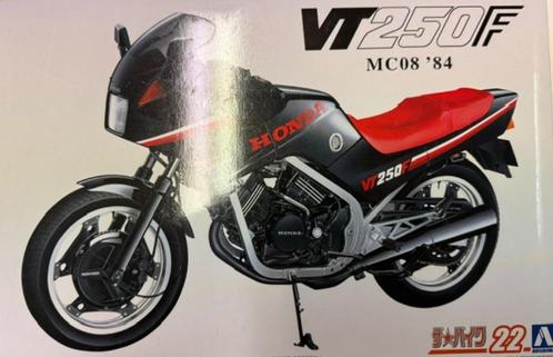 Coelianmodels, Aoshima, 06323, HONDA MC08 '84, 1/12, € 29,99, Hobby en Vrije tijd, Modelbouw | Auto's en Voertuigen, Nieuw, Overige typen