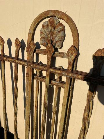 Smeedijzeren Hekwerk met Poort - Diverse Afmetingen beschikbaar voor biedingen