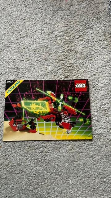 LEGO Ruimtevaart Particle Ionizer bouwtekening nr. 6923 beschikbaar voor biedingen