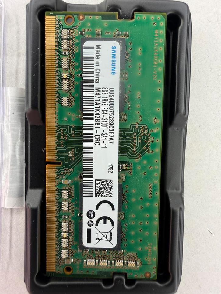 Samsung 8GB DDR4 SODIMM Laptop Geheugen - 2400MHz, Computers en Software, RAM geheugen, Gebruikt, Laptop, 8 GB, DDR4, Ophalen of Verzenden