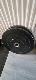 2x 10kg Bumper Plates - Olympische Stang, Sport en Fitness, Fitnessmaterialen, Ophalen