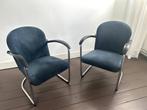 Gispen 414 fauteuil Dutch Originals 2x, Ophalen, Gebruikt, Vintage, 75 tot 100 cm