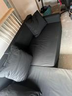 Slaapbank (zwart), Ophalen, Gebruikt, Hoekbank, Driepersoons