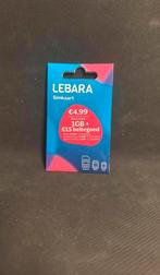 0613034694 Prepaid Lebara Simkaart, Ophalen of Verzenden, Zo goed als nieuw, Overige providers