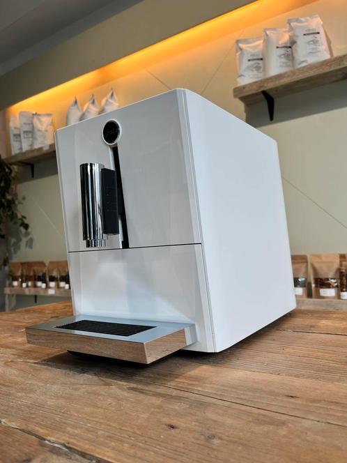 Jura A1 - Piano White - Gereviseerd - Garantie, Witgoed en Apparatuur, Koffiezetapparaten, Refurbished, Koffiebonen, Koffiemachine