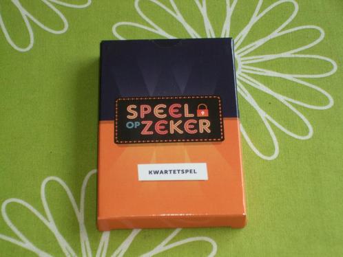 Speel op zeker kwartetspel - Digitaal veilig op je werk, Verzamelen, Speelkaarten, Jokers en Kwartetten, Zo goed als nieuw, Kwartet(ten)
