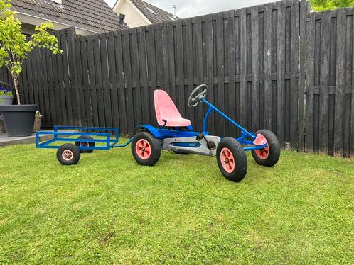 Mammoet skelter met kar., Kinderen en Baby's, Speelgoed | Buiten | Skelters, Gebruikt, Mammoet, Met kar of aanhanger, Ophalen