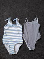 H&M gestreepte zwempakjes maat 98/104, Kinderen en Baby's, Babykleding | Baby-zwemkleding, Meisje, Ophalen of Verzenden, Zo goed als nieuw