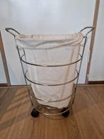 Wasmand met wieltjes, Ophalen, Gebruikt