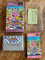 Kirby’s Dream Course / Kirby Bowl SNES Famicom SFC CIB NTSC, 1 speler, Ophalen of Verzenden, Zo goed als nieuw, Vanaf 3 jaar