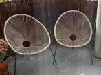 Balkonstoelen 2x, Tuin en Terras, Tuinstoelen, Ophalen, Zo goed als nieuw, Kunststof