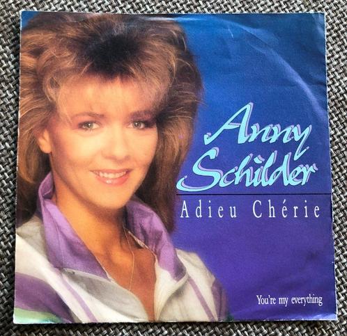 Vinyl Singeltje Anny Schilder Adieu Chérie, Cd's en Dvd's, Vinyl Singles, Zo goed als nieuw, Single, Nederlandstalig, 7 inch, Ophalen of Verzenden
