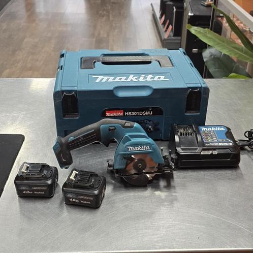 Makita HS301DSMJ 10.8V Li-Ion Accu cirkelzaag set (2x 4.0Ah, Doe-het-zelf en Verbouw, Gereedschap | Zaagmachines, Zo goed als nieuw