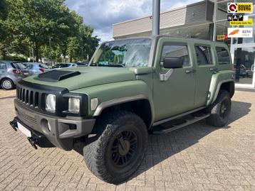 Hummer H3 3.7 Luxury Automaat, Airco, Multi media, trekhaak, beschikbaar voor biedingen